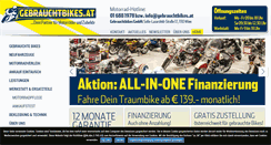Desktop Screenshot of gebrauchtbikes.at